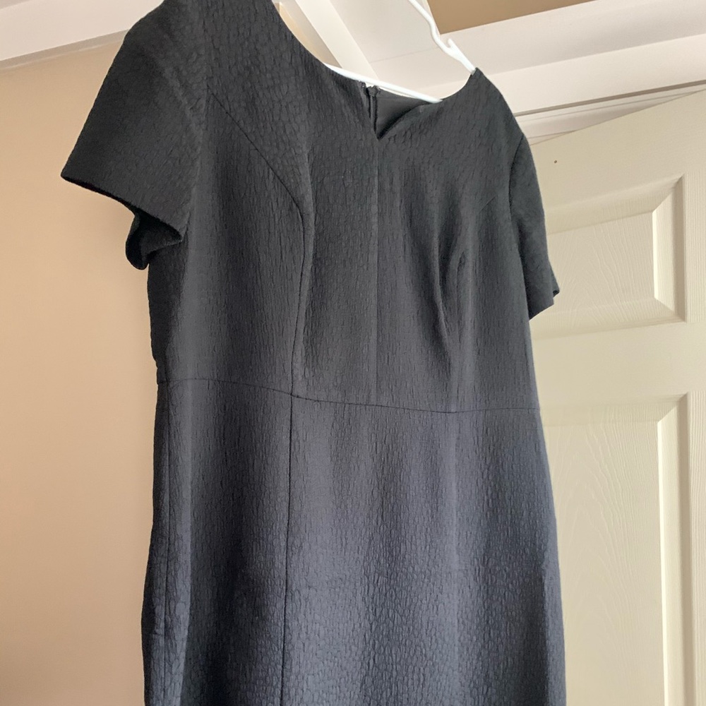 Black Talbots Dress, short sleeves.